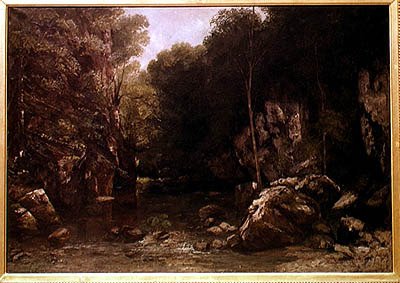 Ensamhet, 1866 av Gustave Courbet