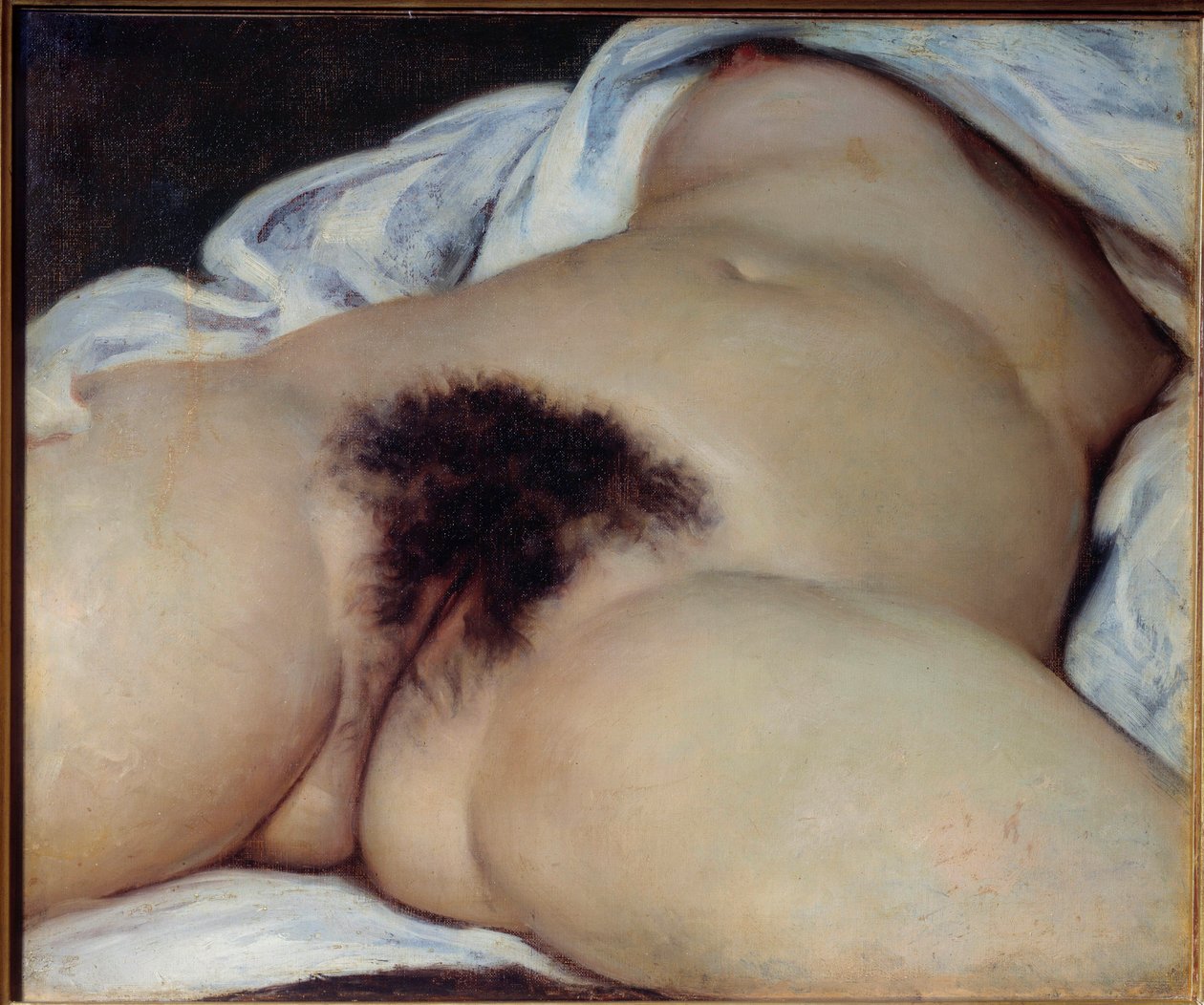 Världens ursprung av Gustave Courbet