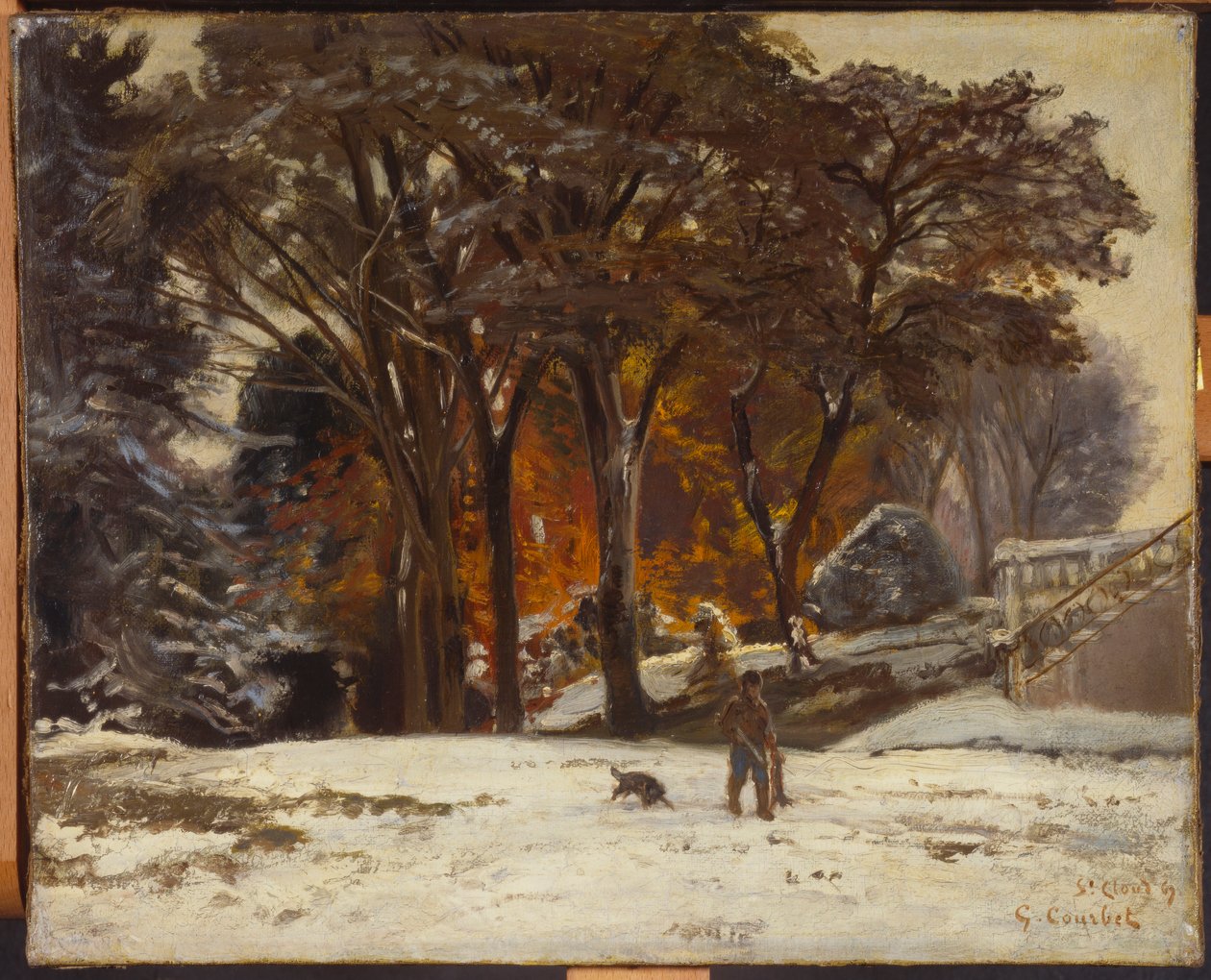Tjuvskytten, 1867 av Gustave Courbet