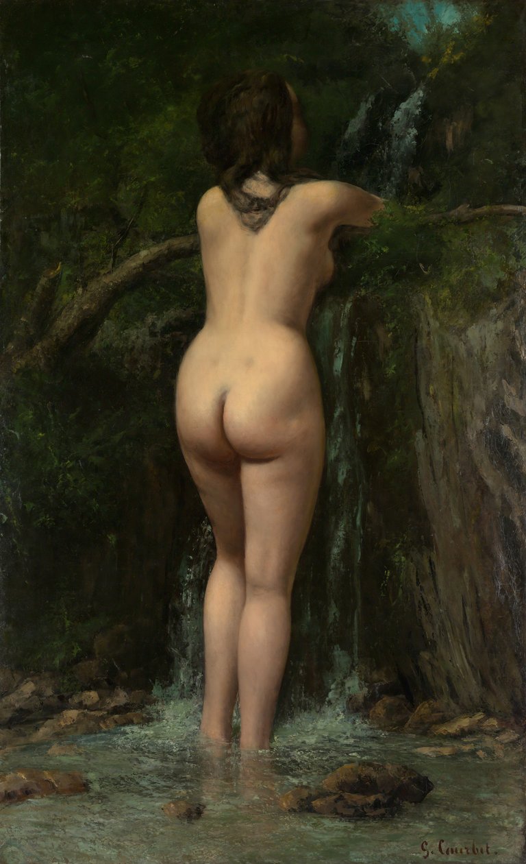 Källan, 1862. av Gustave Courbet