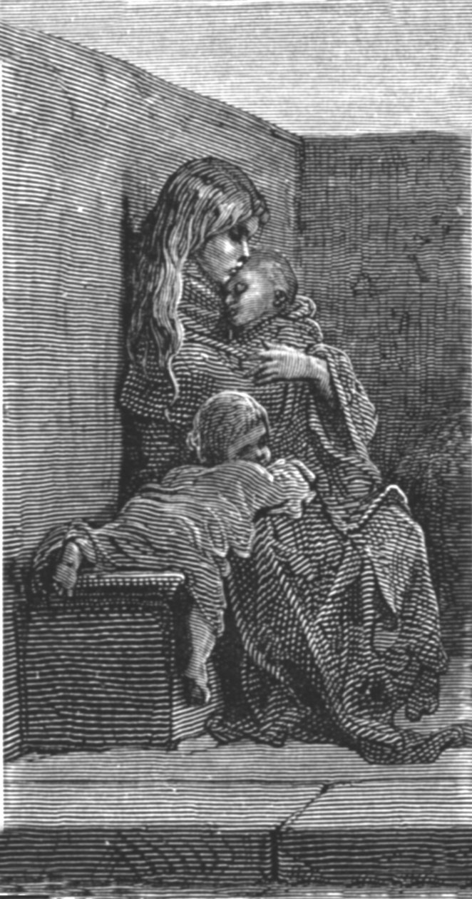 "En kall viloplats", 1872. av Gustave Dore