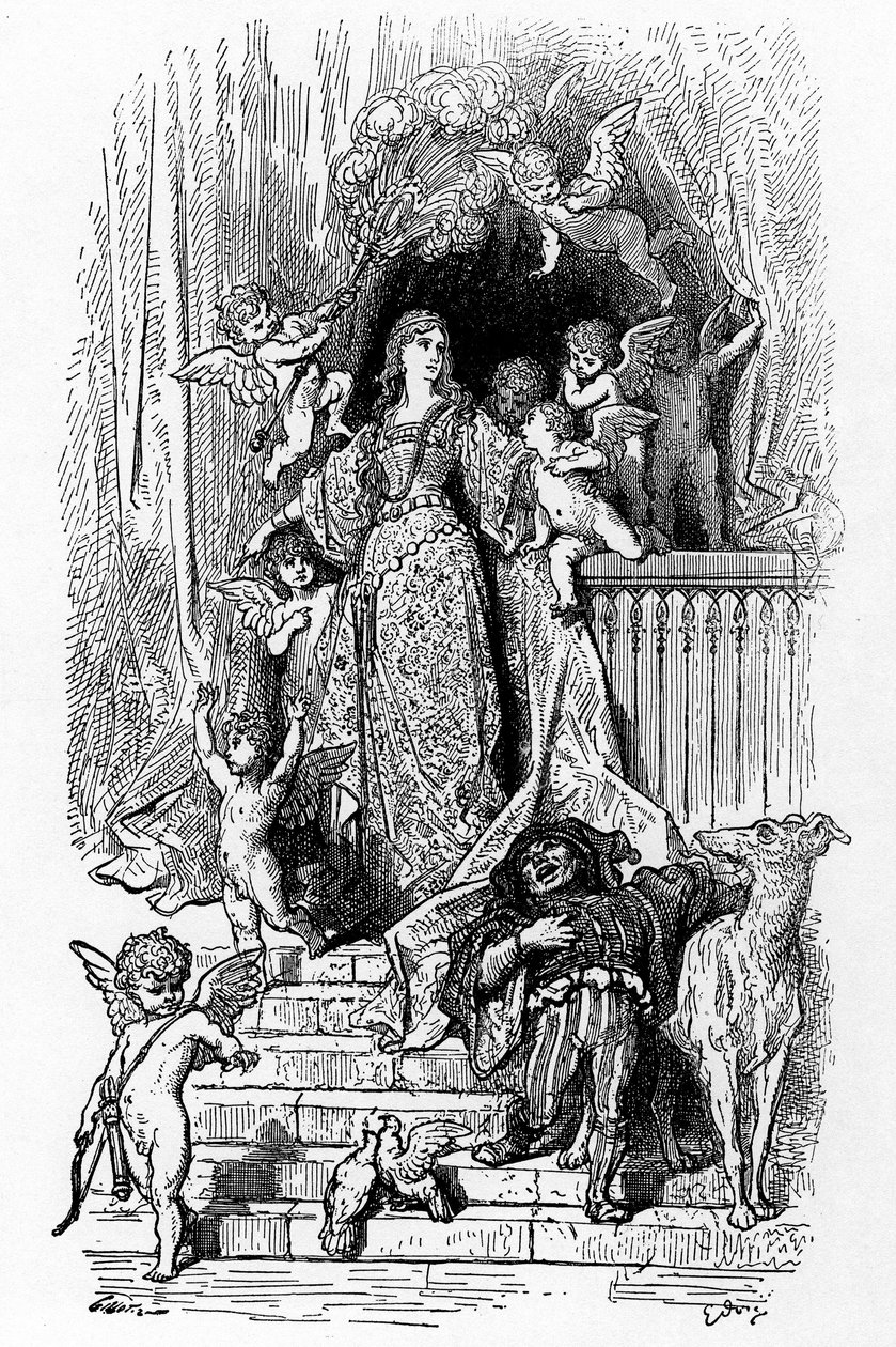 Alcina i sin härlighet av Gustave Dore