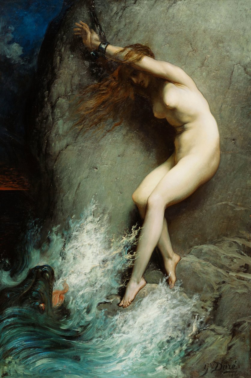 Andromeda, 1869 av Gustave Dore