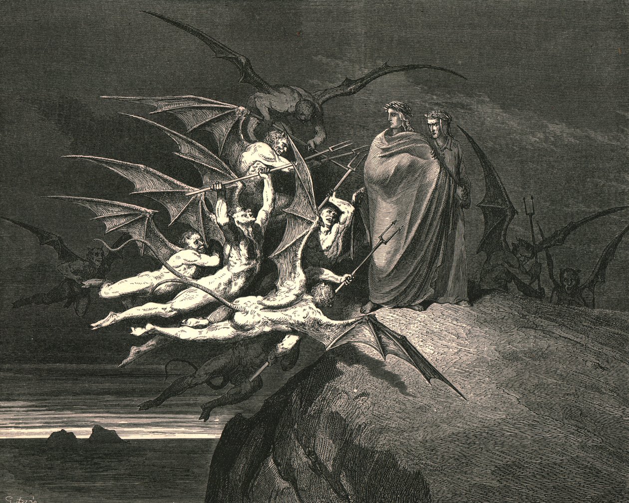Var ingen av er upprörande, c1890. av Gustave Dore
