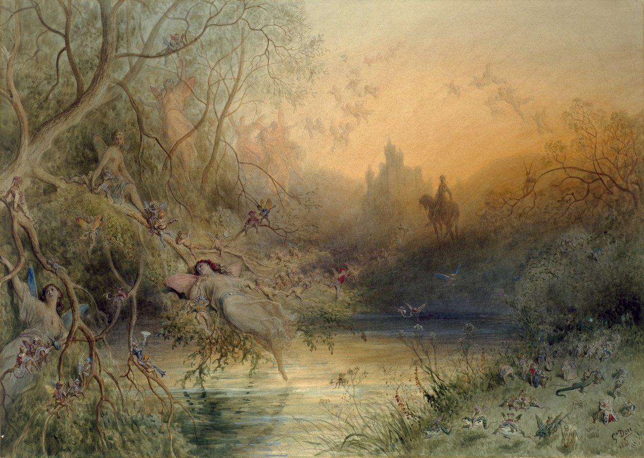 Fairy Land, 1881 av Gustave Dore