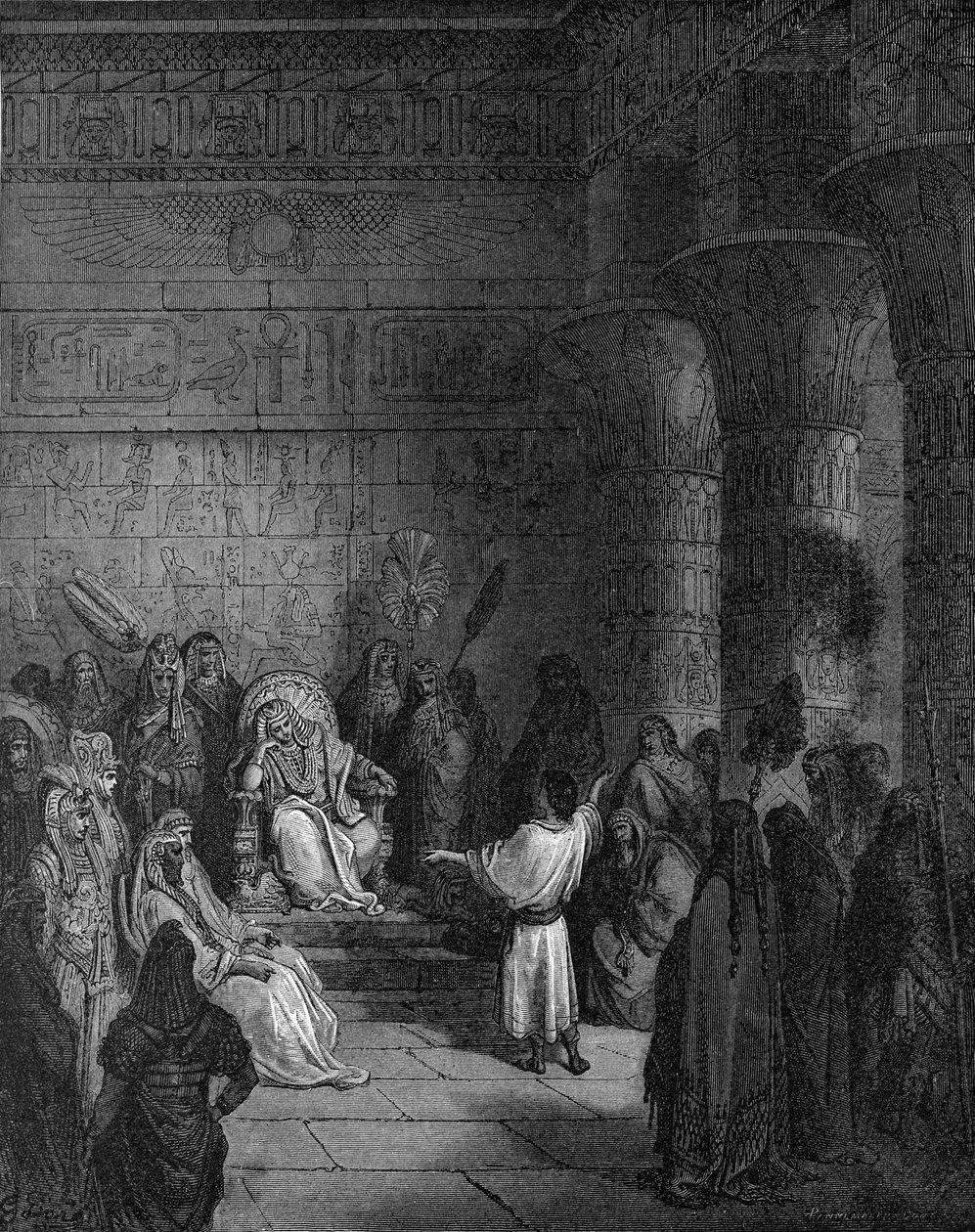 Josef tolkar Faraas dröm av Gustave Dore
