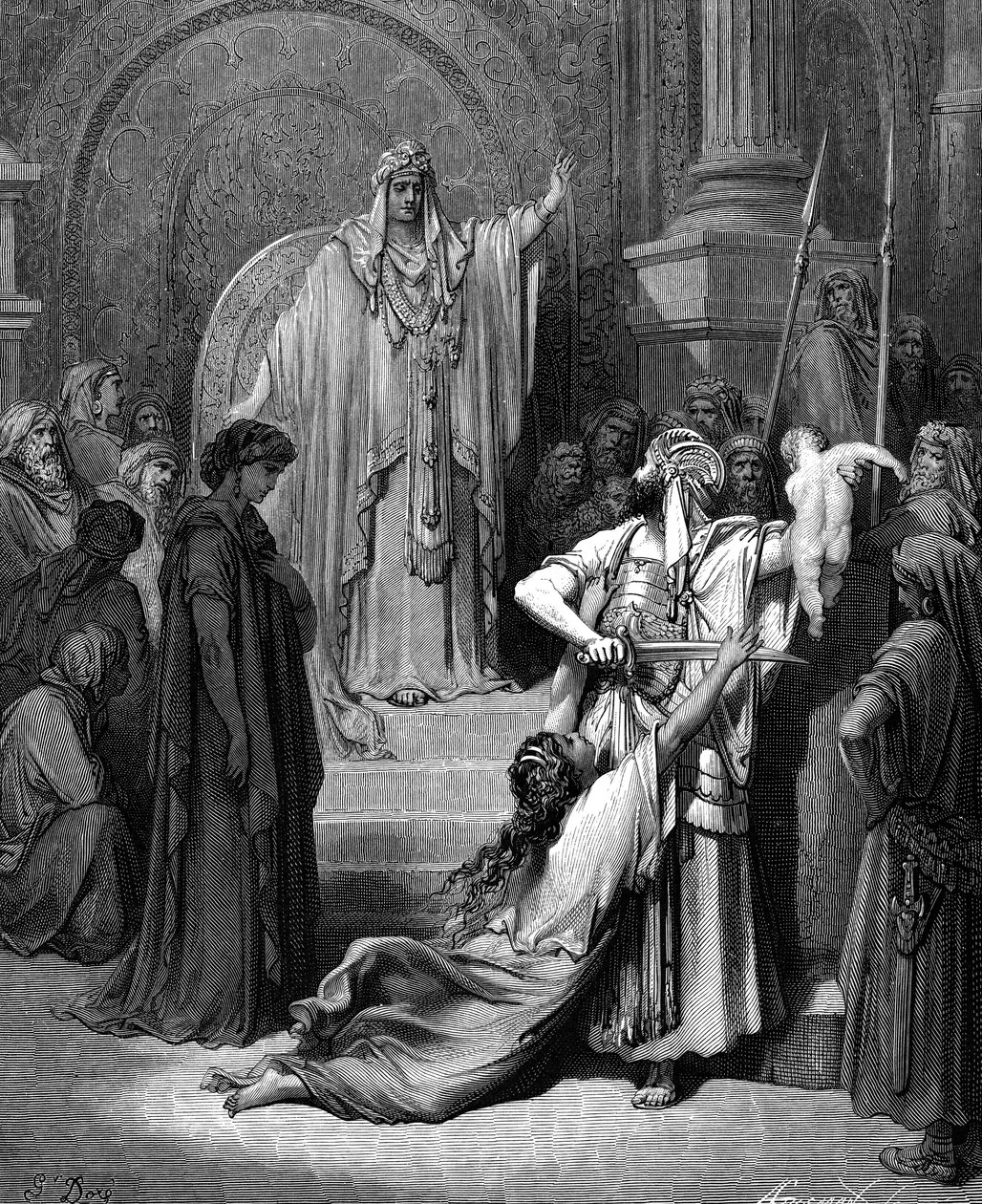 Salomos dom, 1866 av Gustave Dore
