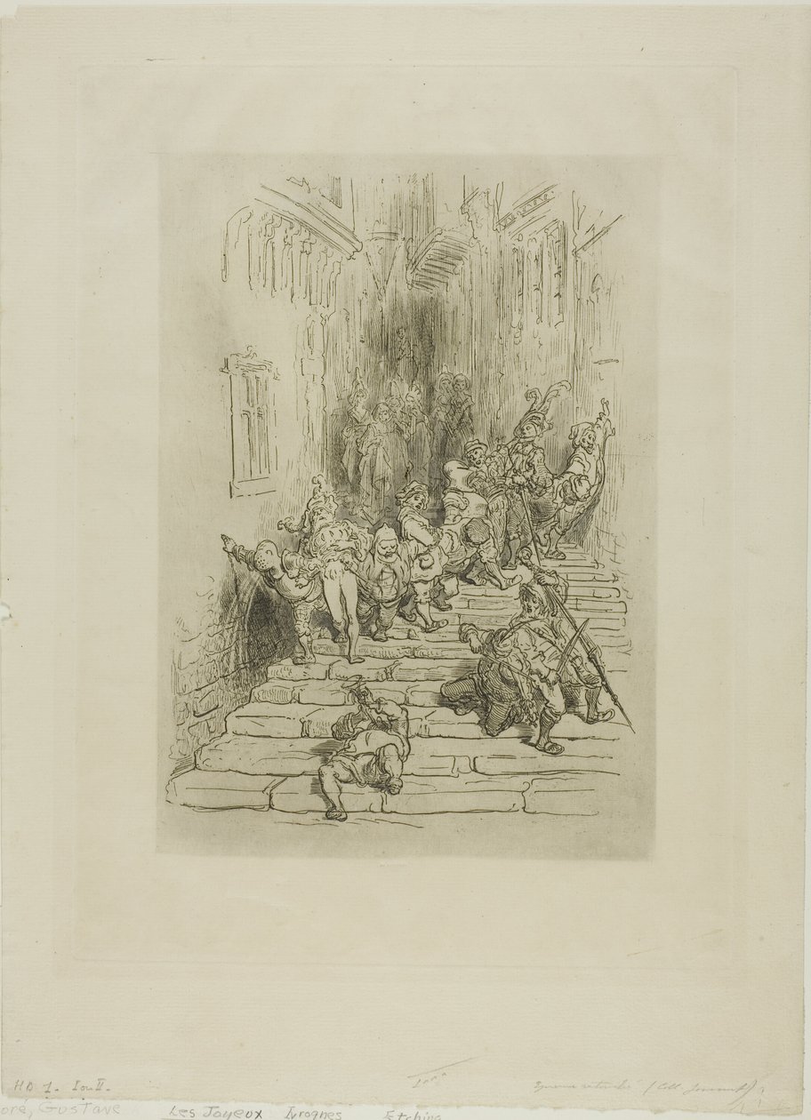 De glada fyllarna av Gustave Dore