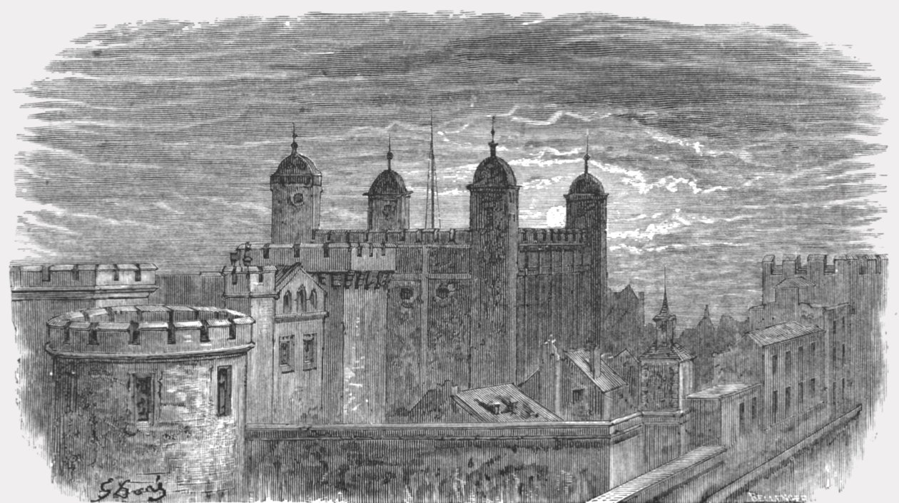 "Tower of London", 1872. av Gustave Dore