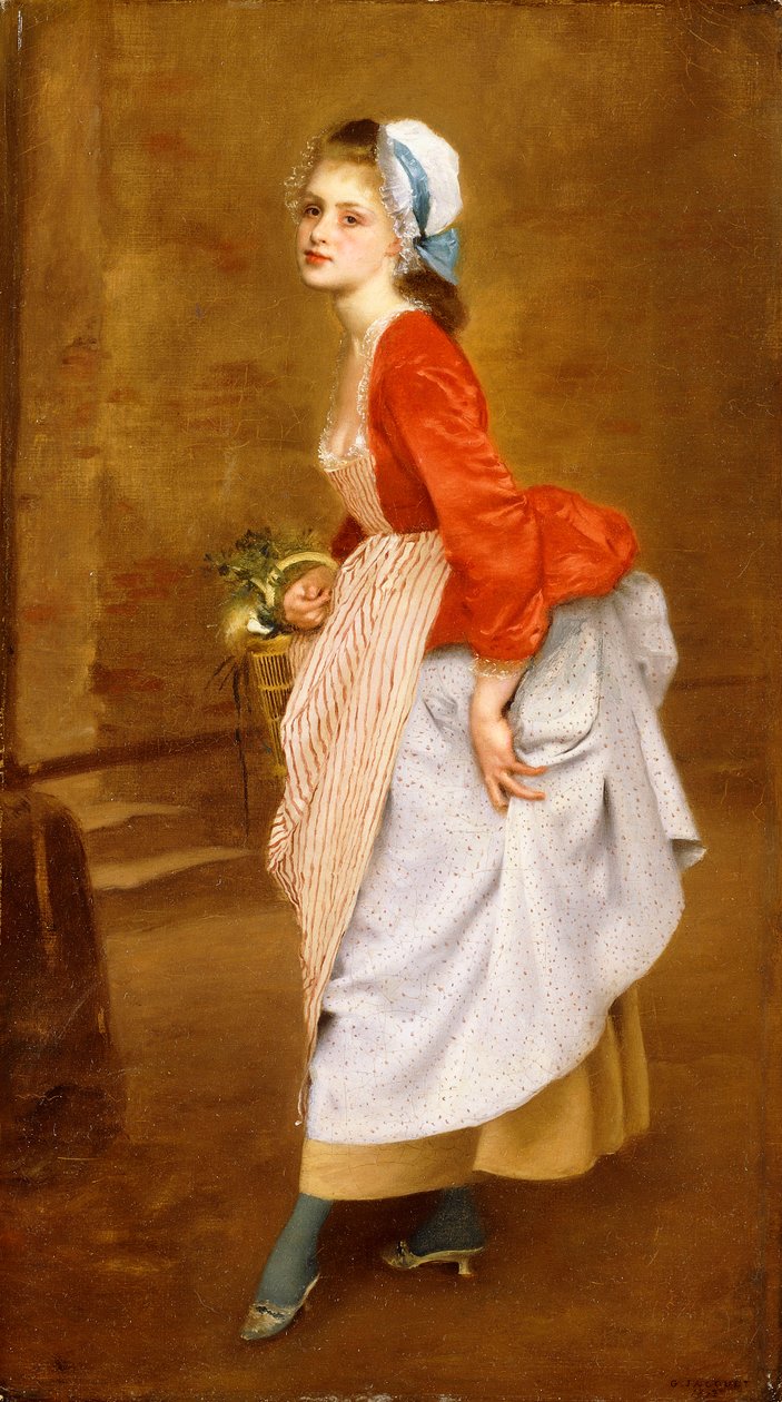 Kammarjungfrun, 1872 av Gustave Jacquet