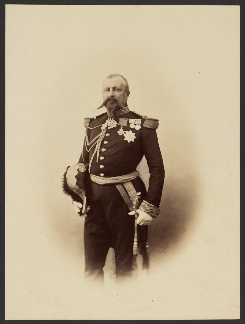 General Le Boeuf av Gustave Le Gray