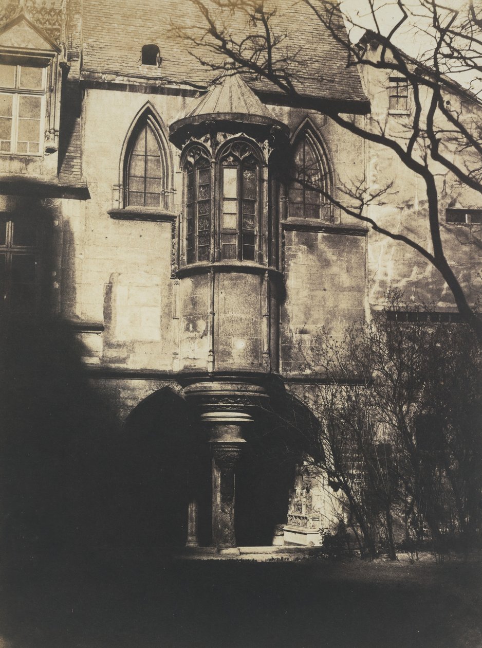 Hotel de Cluny, Paris, ca. 1851 av Gustave Le Gray