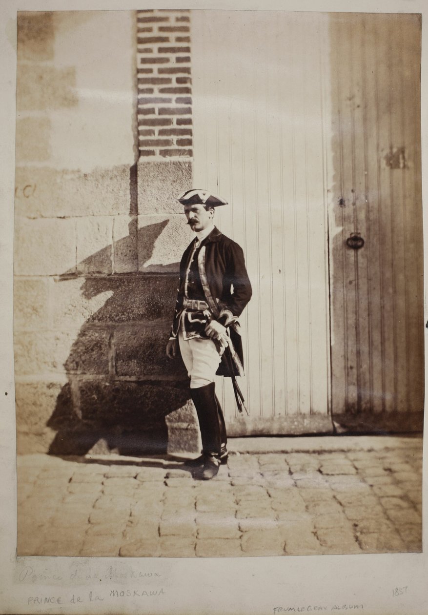 Prins Moskova i Chalons av Gustave Le Gray