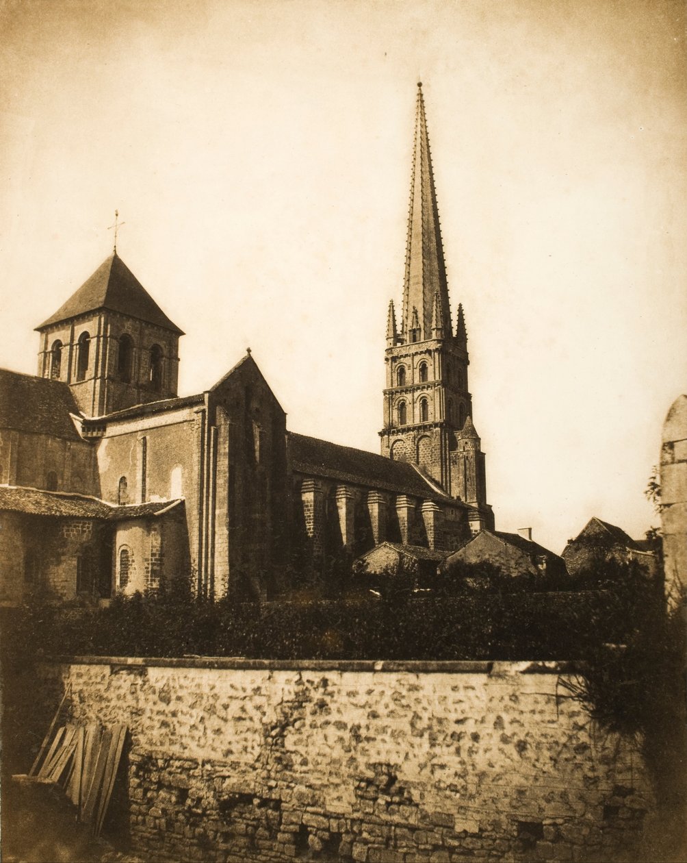 Saint Savin (Vienne) av Gustave Le Gray