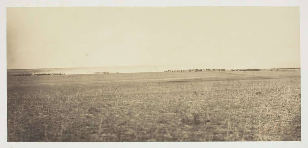 Utan titel [manövrar], 1857. av Gustave Le Gray