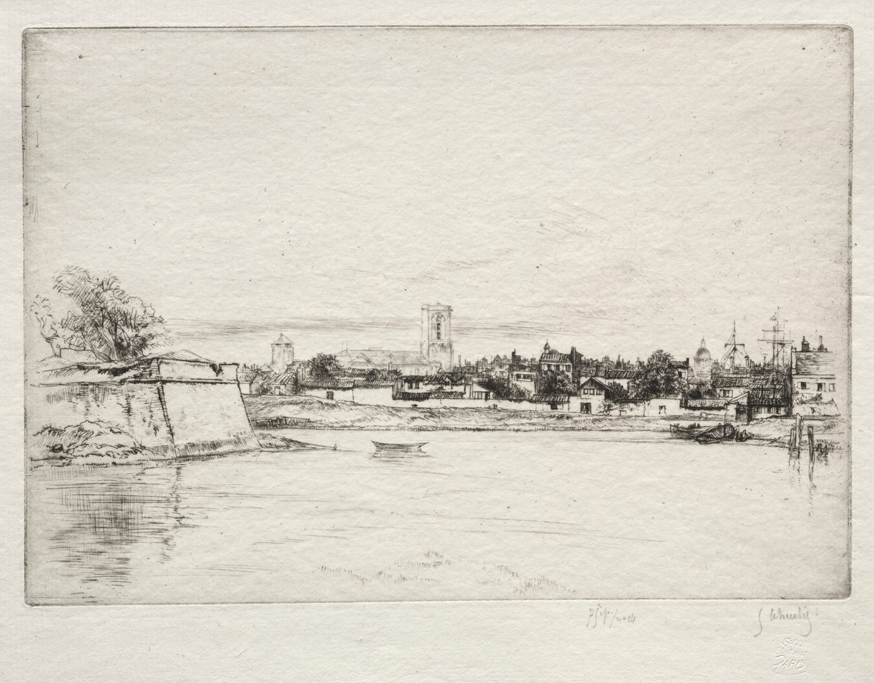 Le Petit St. Eloi, La Rochelle av Gustave Leheutre