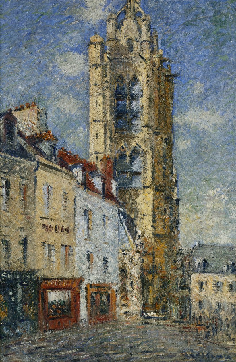 Klocktornet i St, 1925 av Gustave Loiseau