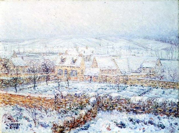 Seines dal av Gustave Loiseau