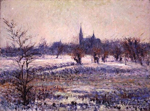 Vit frost av Gustave Loiseau