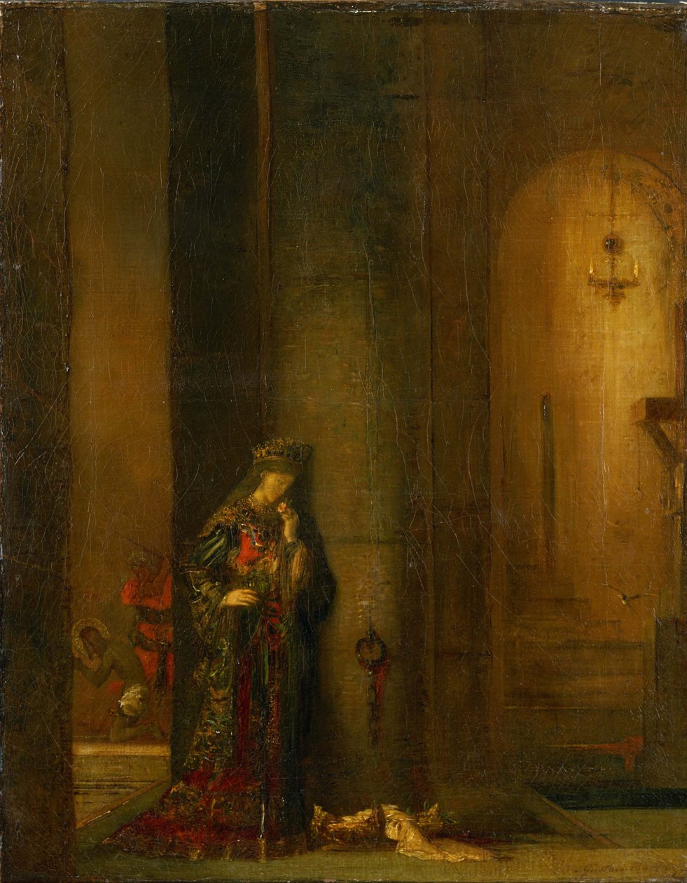 Salome i fängelse av Gustave Moreau