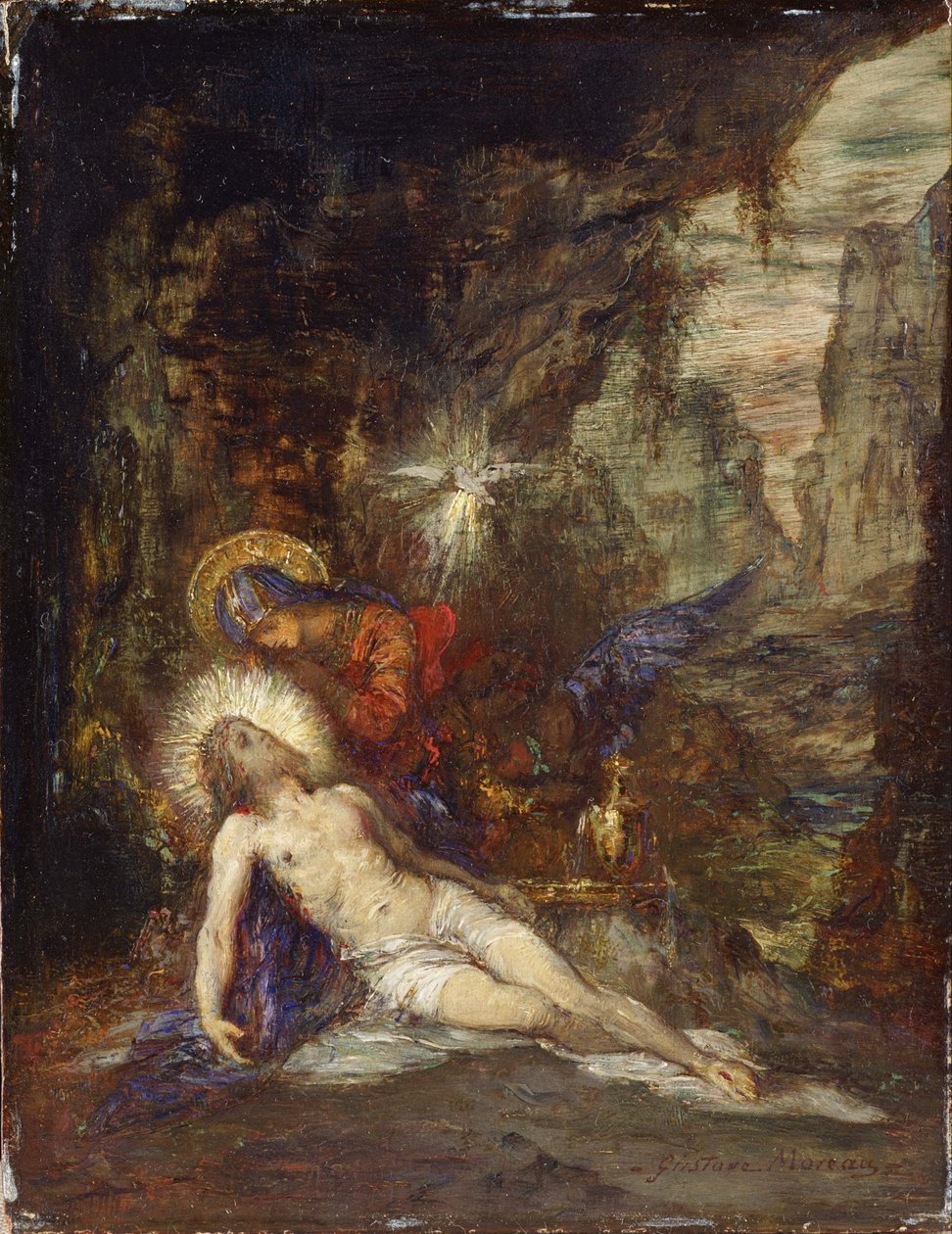 Pieta av Gustave Moreau