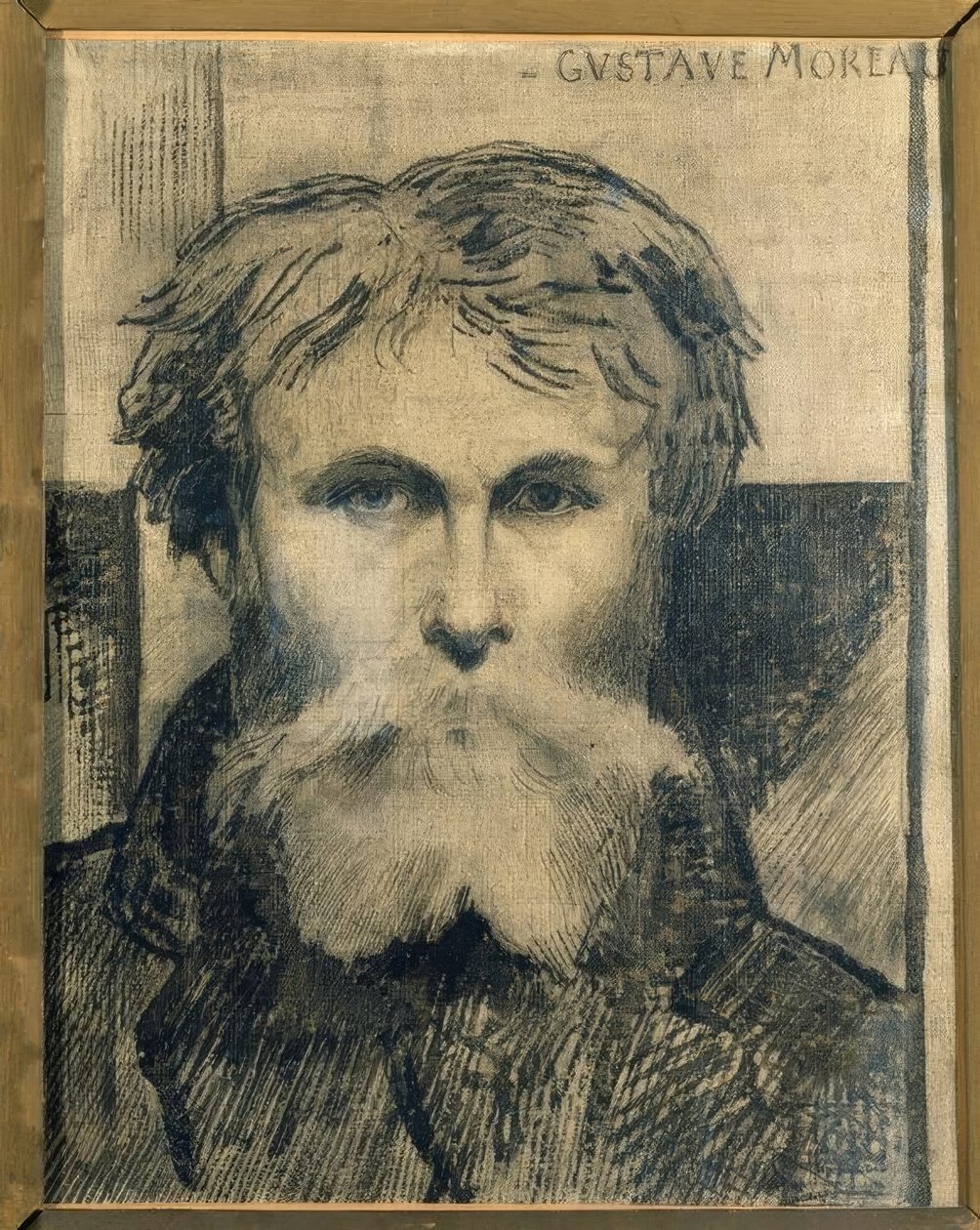 Självporträtt av Gustave Moreau
