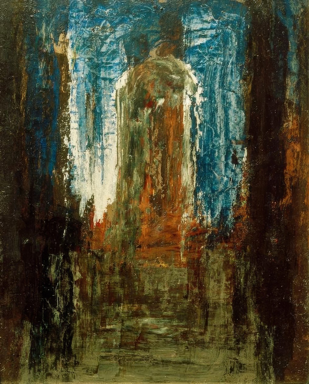 Skiss för Jupiter och Semele av Gustave Moreau