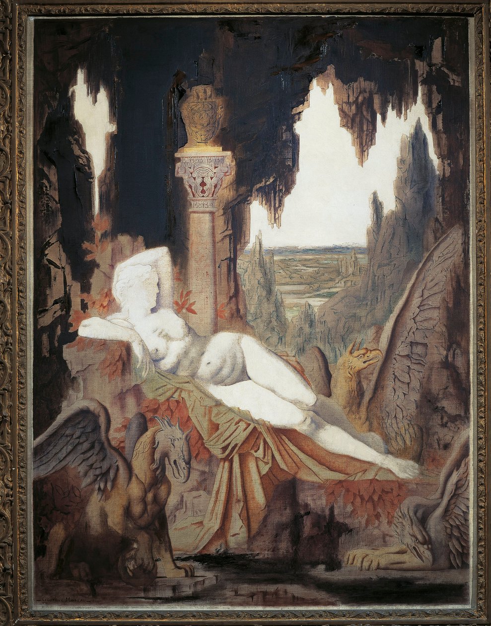 Frankrike, Paris, Fee aux Griffons av Gustave Moreau