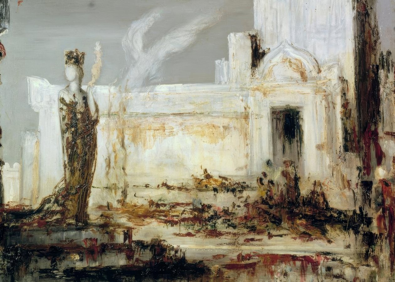 Helen vid Scee-porten av Gustave Moreau