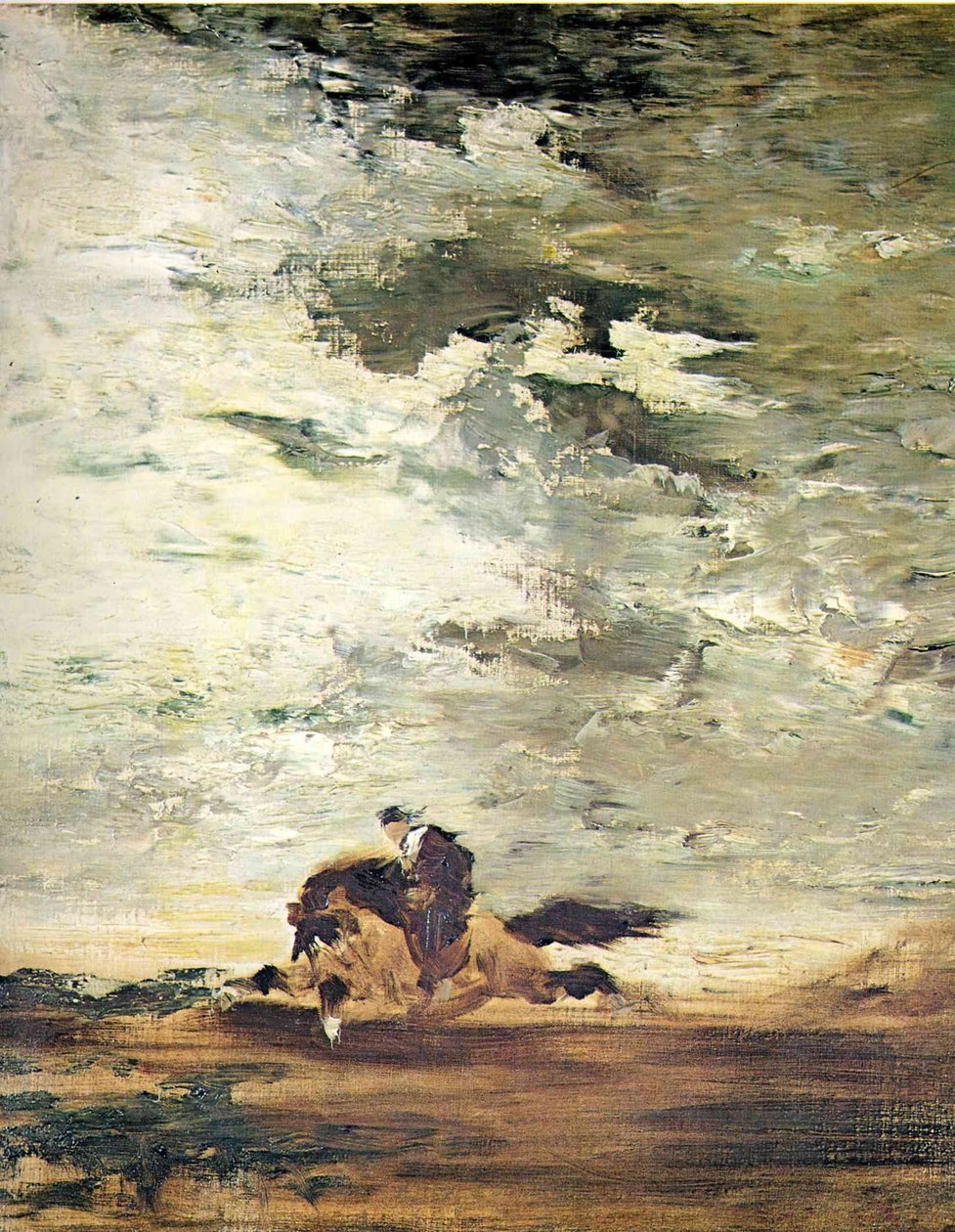 Hästryttare av Gustave Moreau