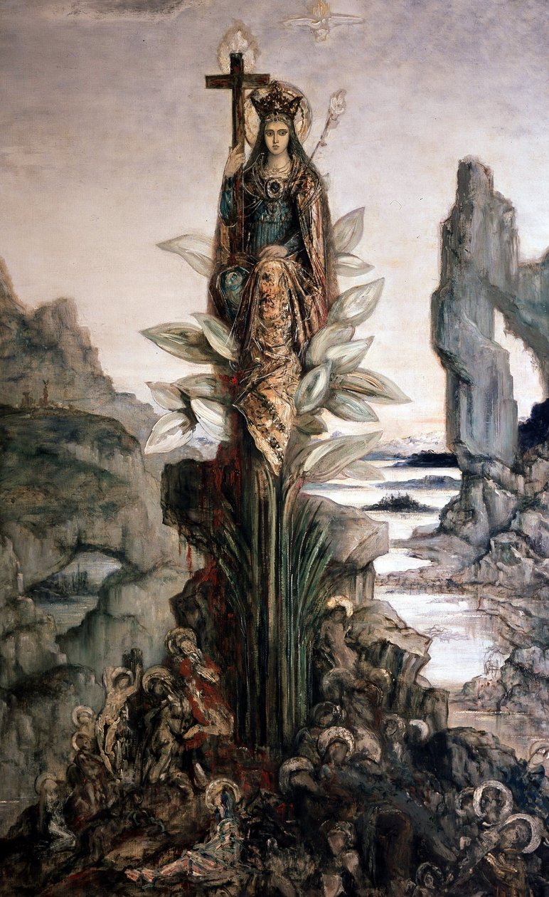 Mystic Flower av Gustave Moreau. av Gustave Moreau