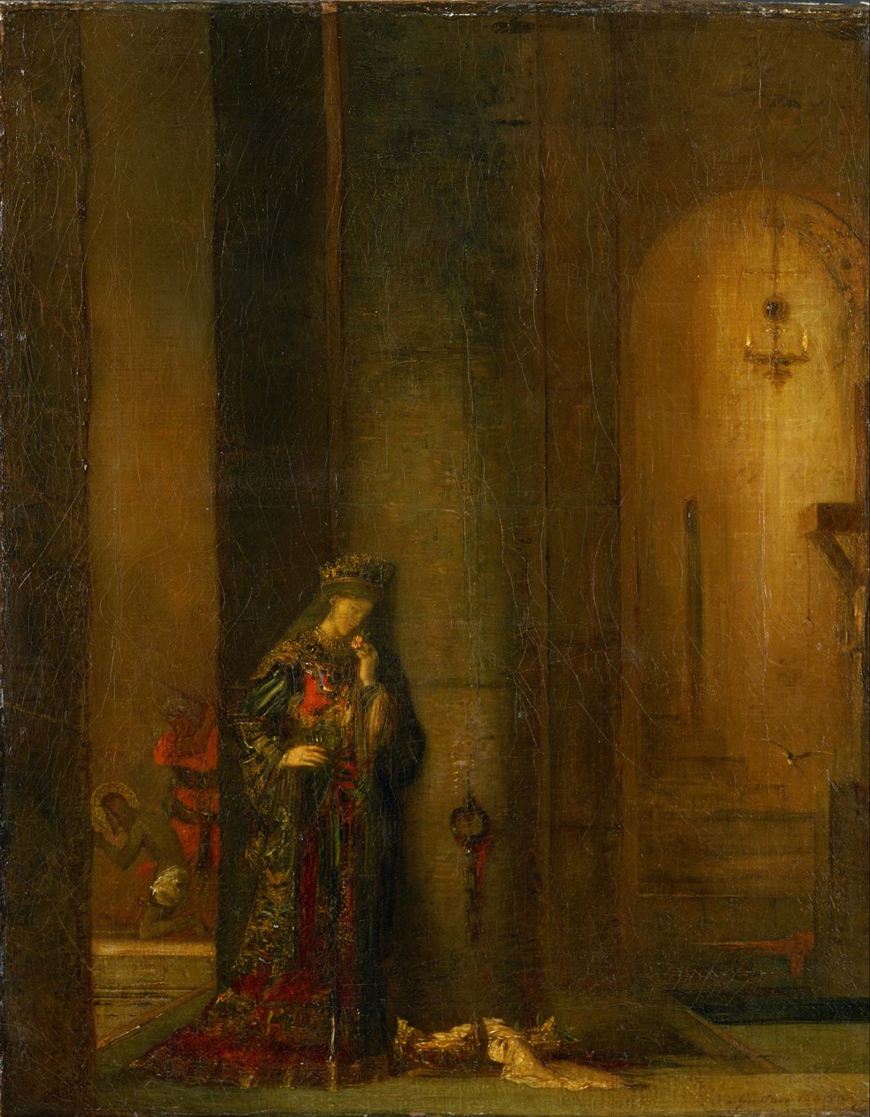 Salome på fängelset av Gustave Moreau