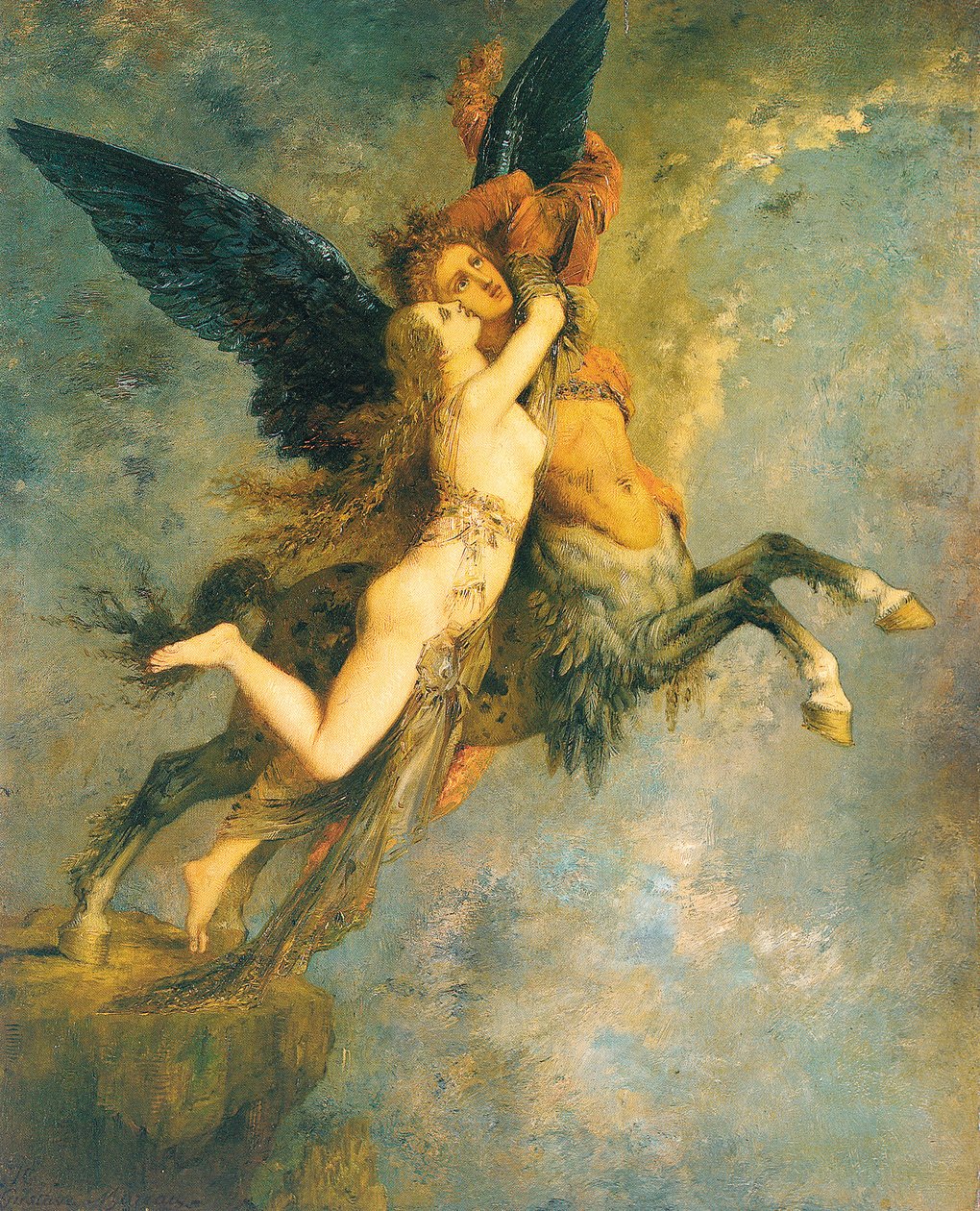 Chimären, 1866 av Gustave Moreau