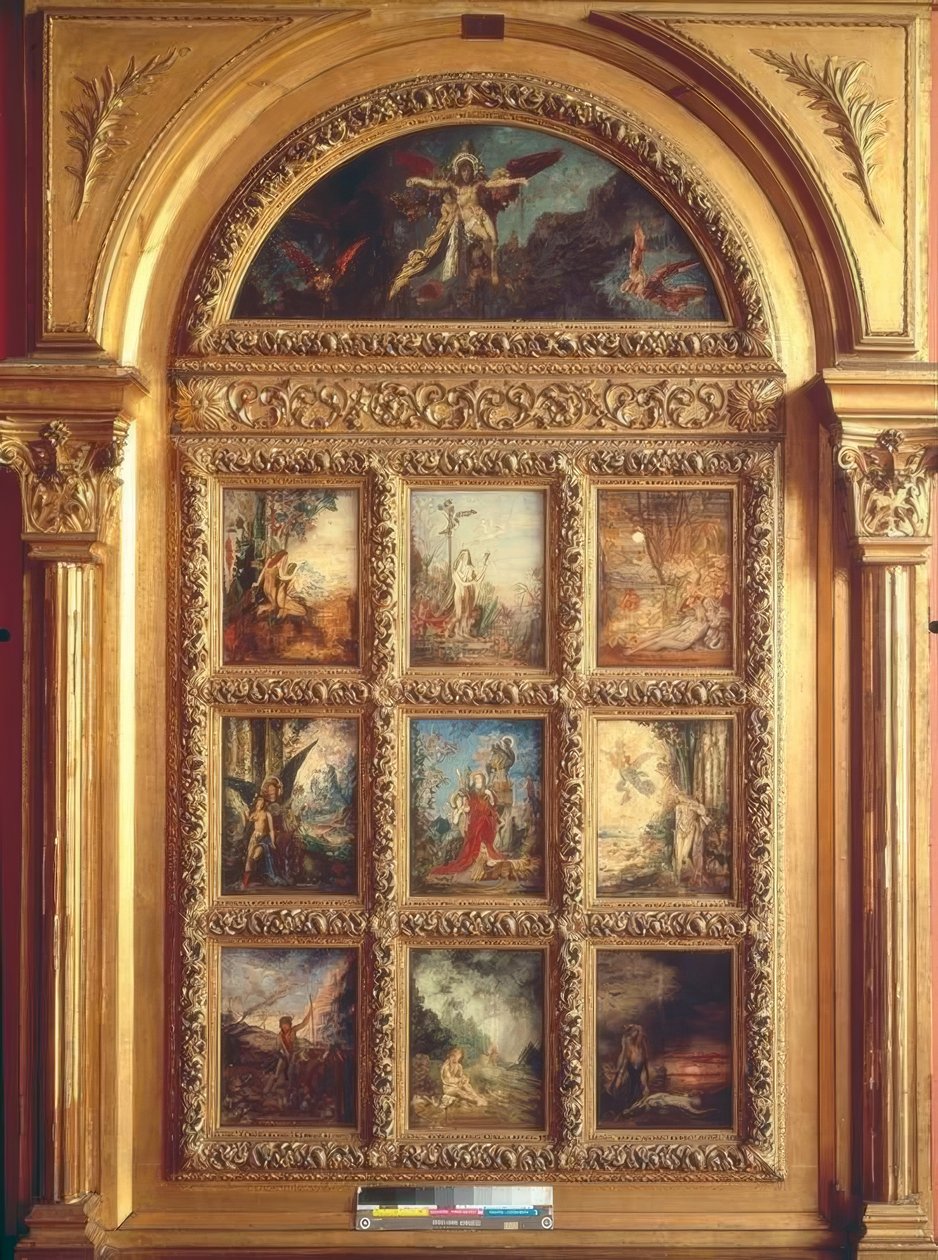 Mänsklighetens liv av Gustave Moreau