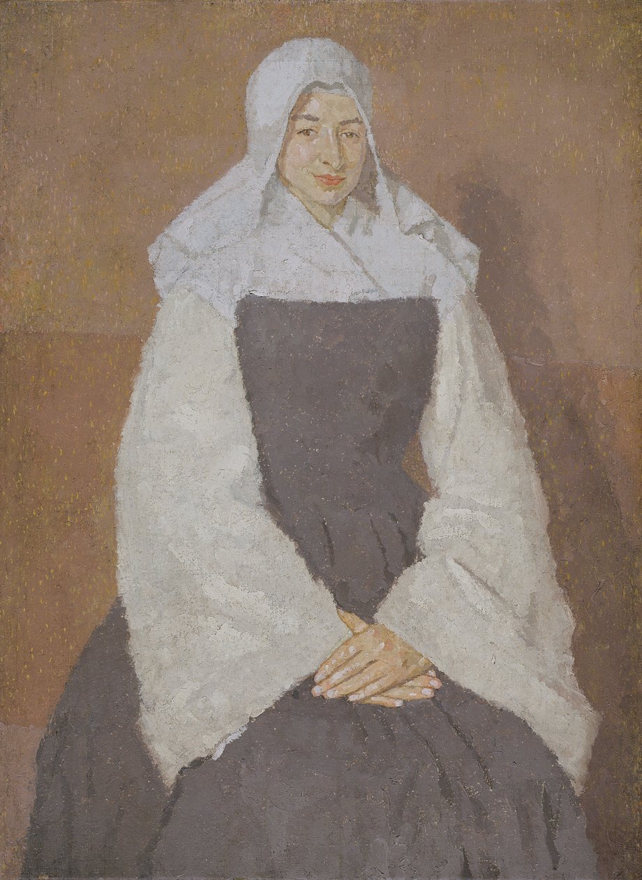 Mere Poussepin, 1920 av Gwen John