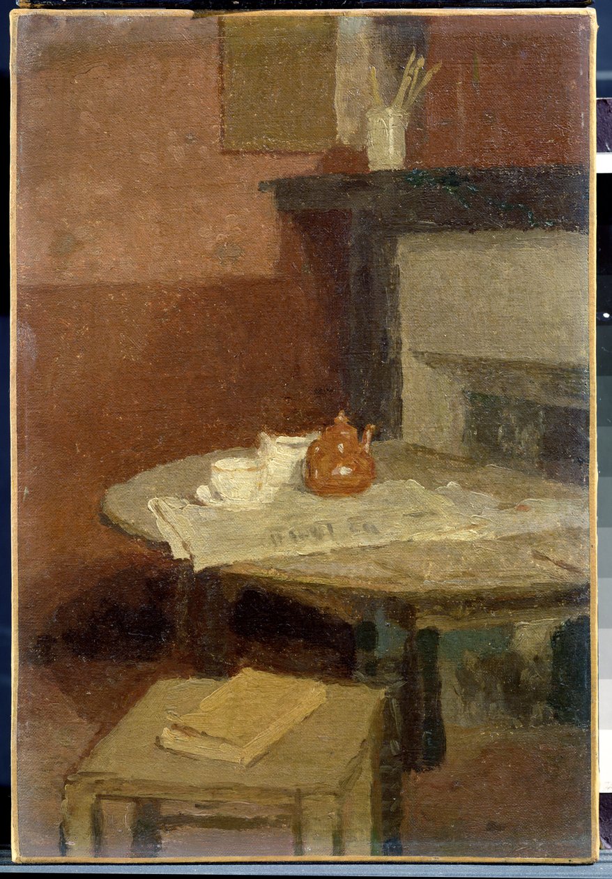 Den bruna tekanna, 1915-16 av Gwen John