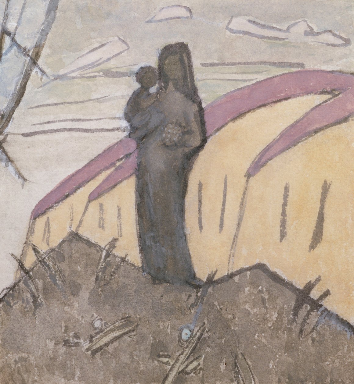 Madonna och barn av Gwen John