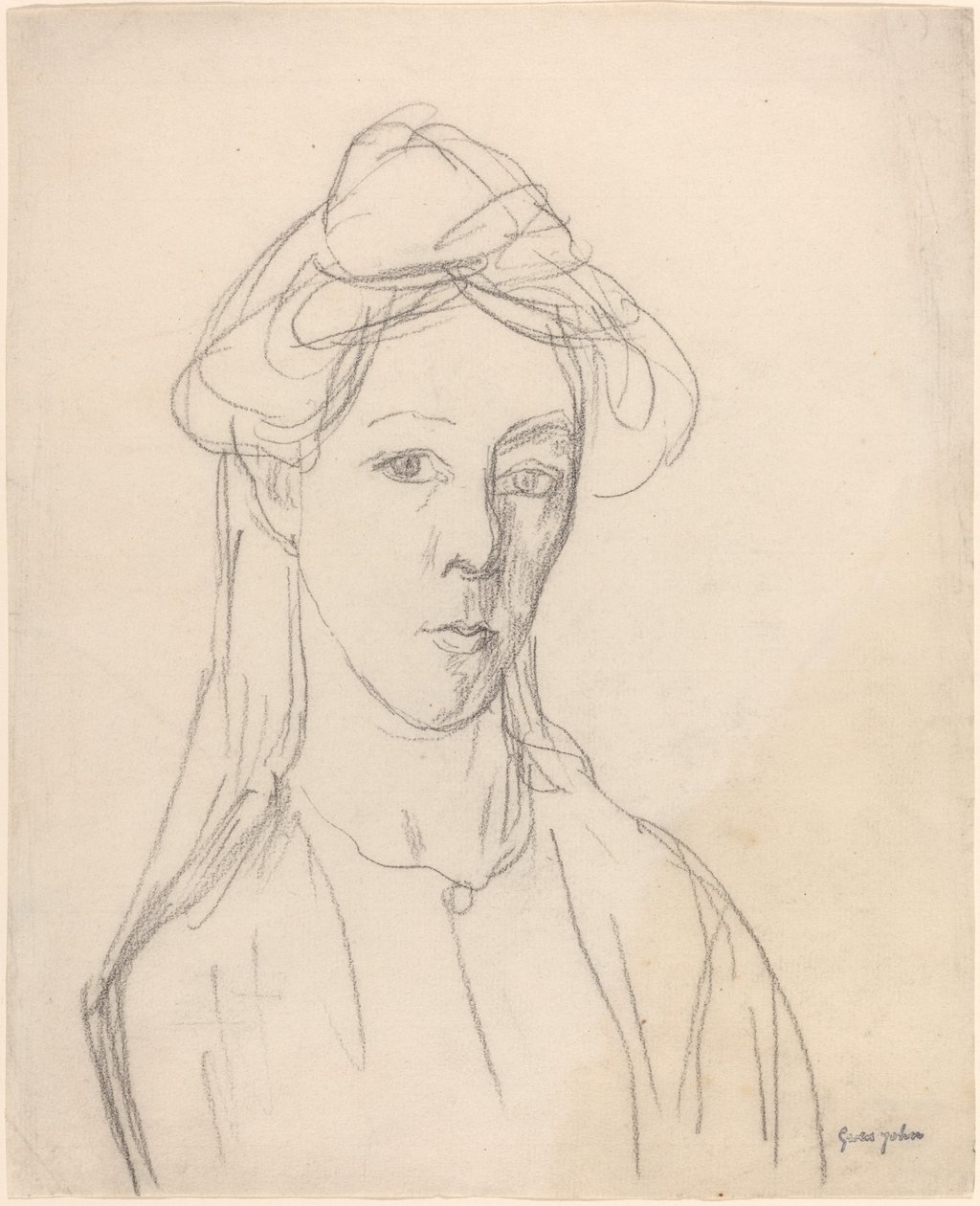 Självporträtt av Gwen John