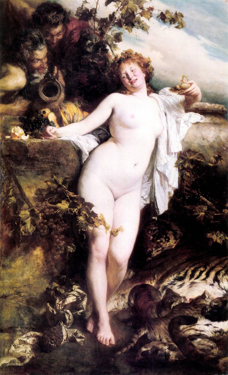 Bacchant av Gyula Benczúr
