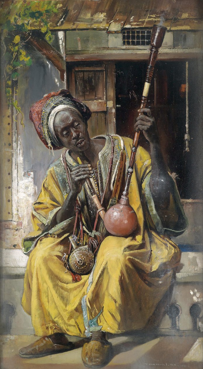 Vattenrörsrökaren, 1903 av Gyula Tornai