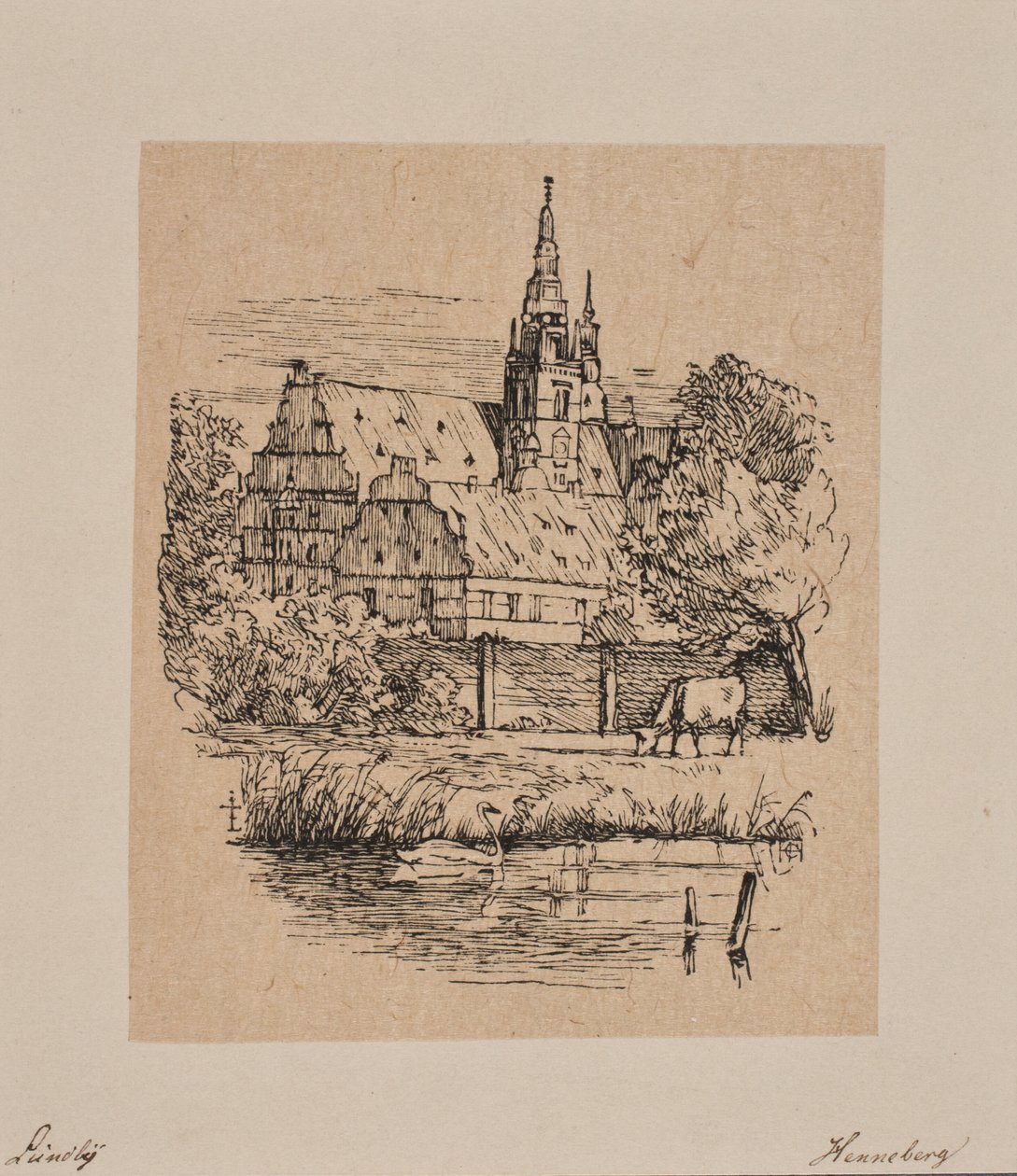 Frederiksborgs slott av H. C. Henneberg