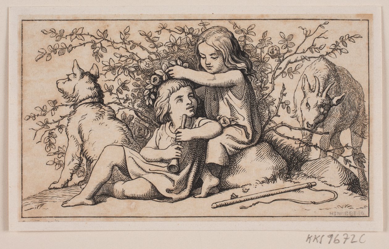 juni. Månadsbild av H. C. Henneberg