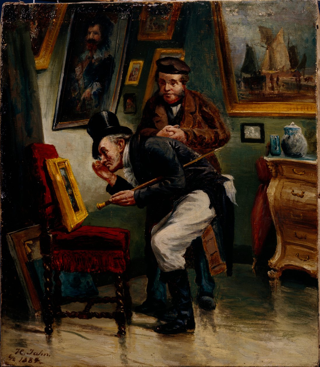 Konsthandlaren av H. Jahn