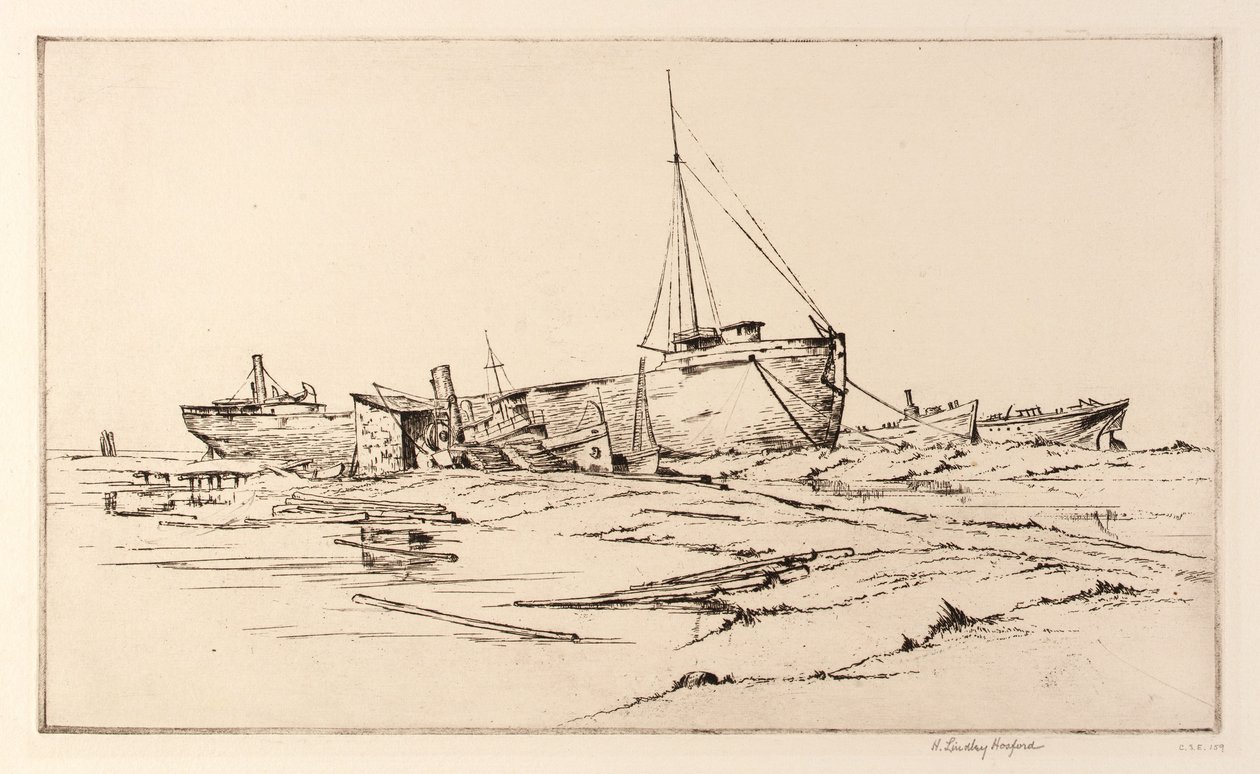 Marinens kyrkogård, Port Arthur av H. Lindley Hosford