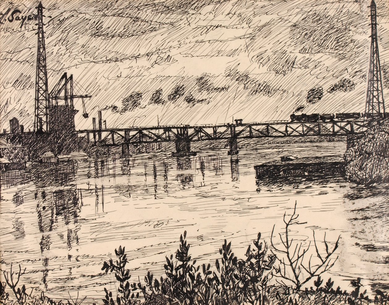 Schuylkill nr. 3 av H. Lyman Sayen