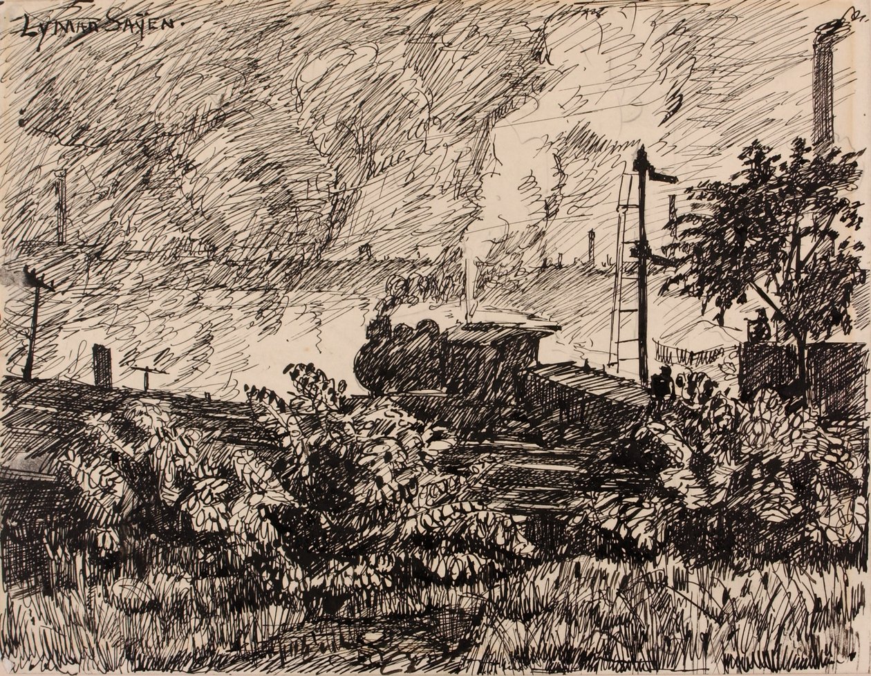 The Schuylkill, nr 6 av H. Lyman Sayen