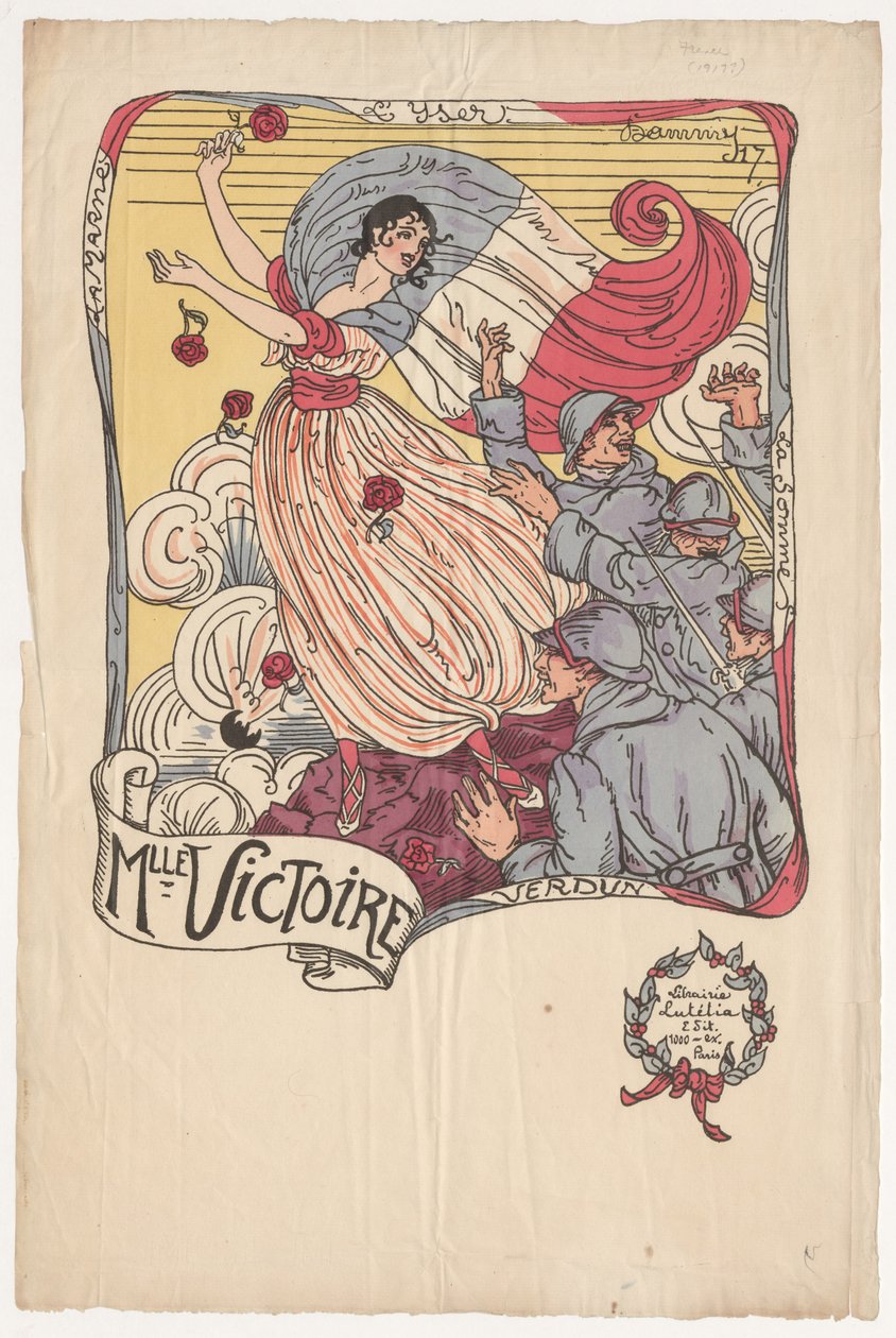 Miss Victory, 1917. av H. Robert Dammy