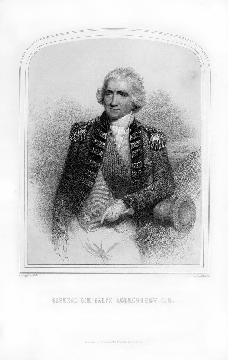 Sir Ralph Abercromby, brittisk generallöjtnant, 1870. av H. Robinson