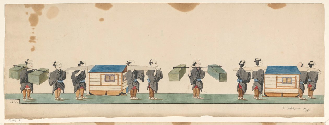 Teckning av H. Rolland