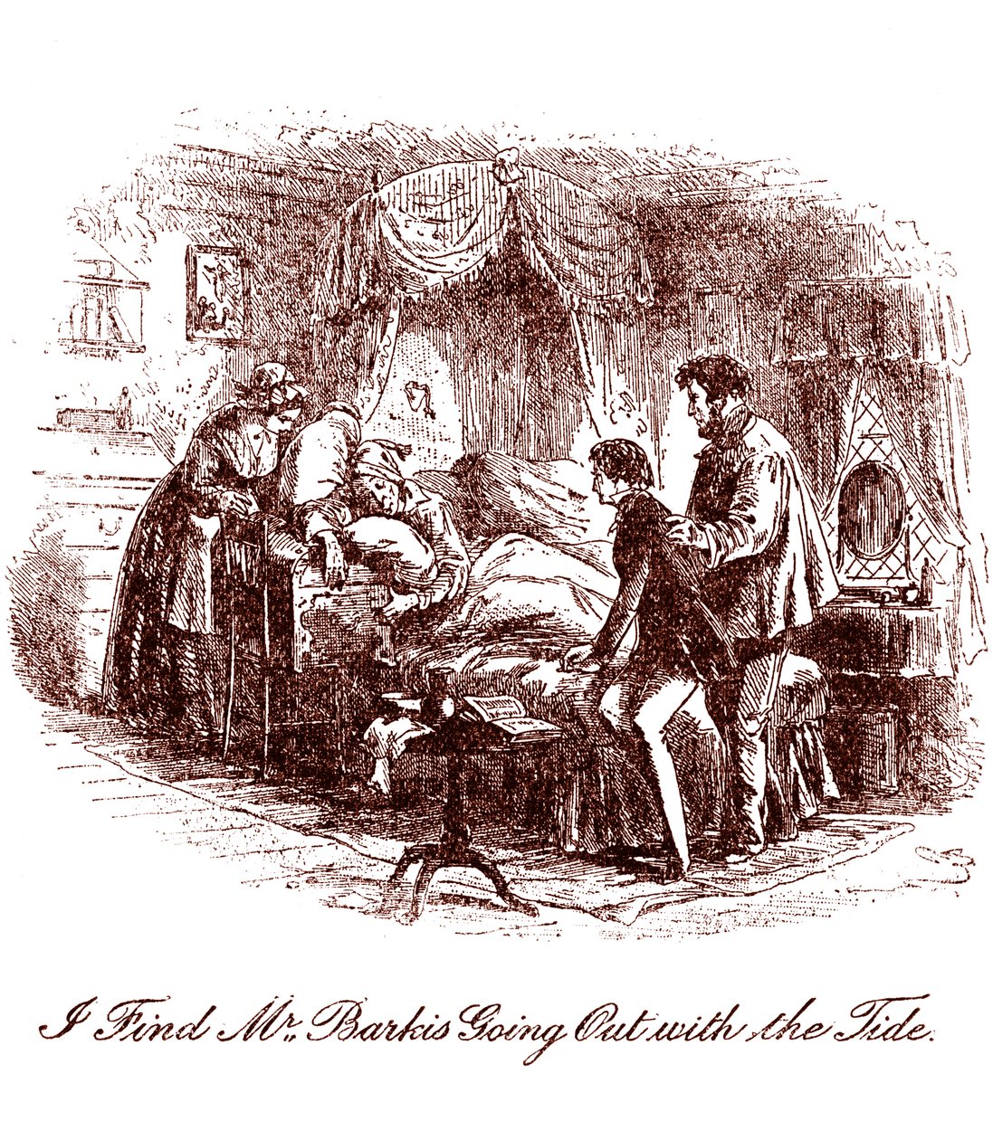 David Copperfield av Hablot Knight Browne